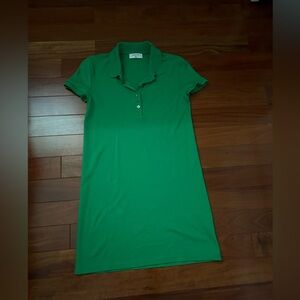 Green dress from Aritzia.